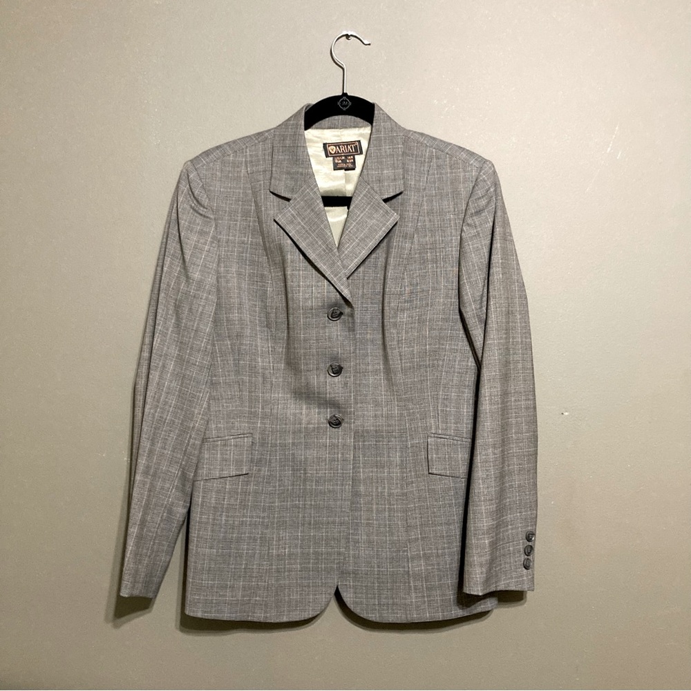 Ariat Tweed Hunt Show Coat EUC